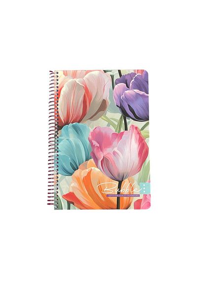 Gıpta Spiral Hard Cover Notebook - 100 A4 Stationer Paper