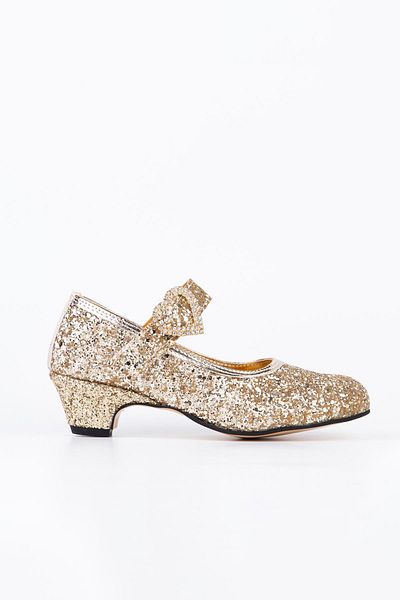 Baby DS PANTOFI CU TOC SPARKLE AUR 35