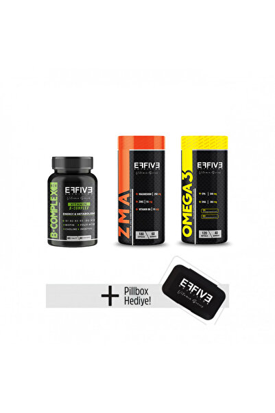 Effive Nutrition B-COMPLEX + OMEGA-3 + ZMA