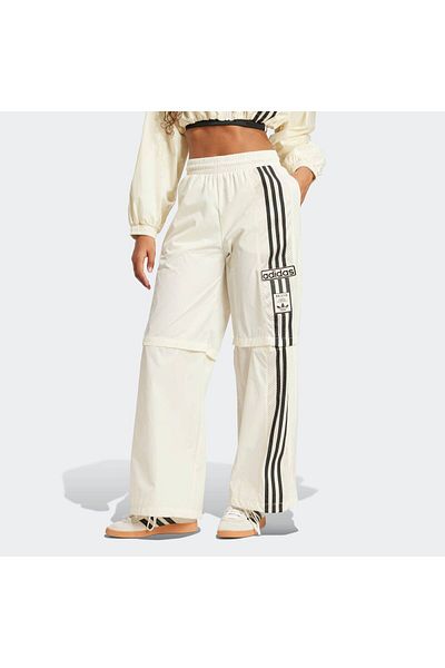 adidas Pantaloni crem pentru femei Adibreak 2in1 (JD0087)