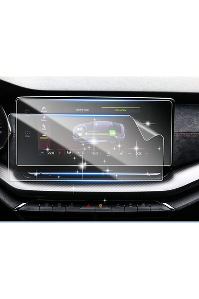 Mobilite سكودا اوكتافيا واقي شاشة كاميرا نانو متوافق مع الوسائط المتعددة الصوتية الجديدة