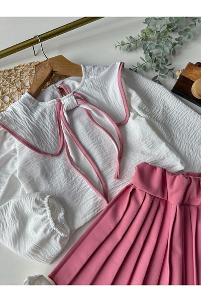 YARENKİDS costum pentru copii stil cu fusta