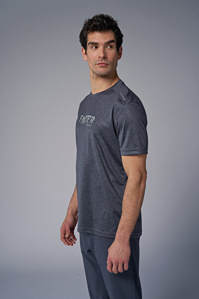 bilcee Чоловіча темно-сіра тренувальна футболка 3951