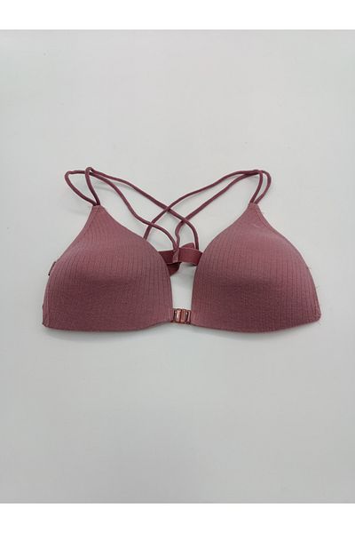BEYAZTOPTAN SUTIEN SPORTIV CU SNUR CU CLIP PE FATA