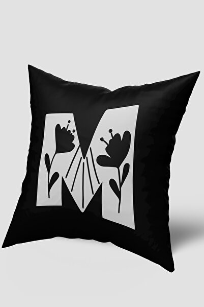 EsnafAli Ασπρόμαυρη Μ θήκη μαξιλαριού
