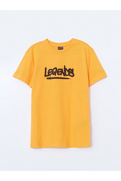 LC Waikiki New Season Crew Neck Boy's T-Shirt - S5Hf42Z4