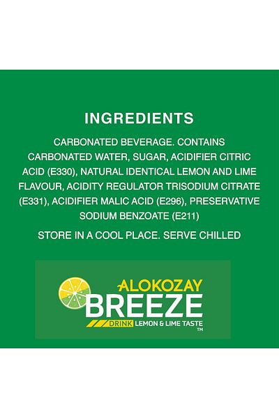 Alokozay Breeze Regular 250ml X Pack of 6