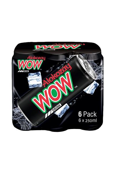 Alokozay Wow Regular 250ml X Pack of 6