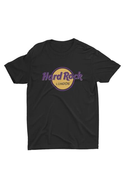 donamod Tricou negru unisex Hard Rock London