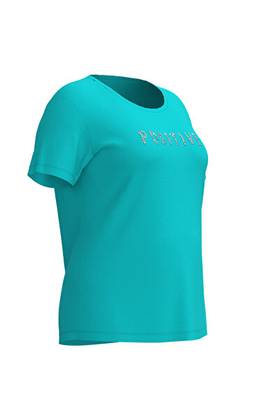 bilcee Жіночий футболка з принтом Fresh для великих розмірів 4068