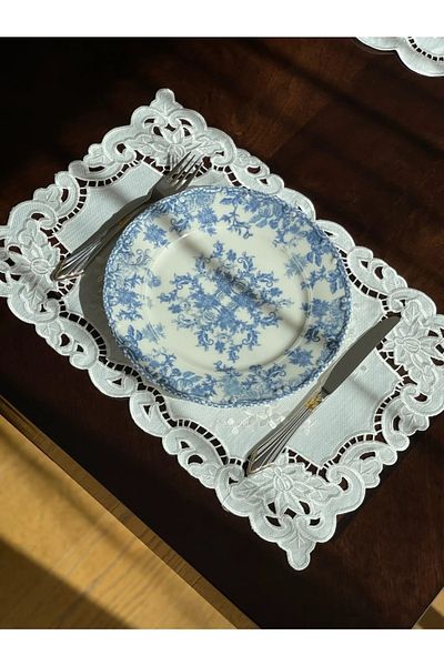QBR Home Antique Hole Work American Service. Rose Model (1 Piece)