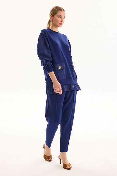 Missemramiss Παπούτσια Navy Blue Nuovo Suit 4733