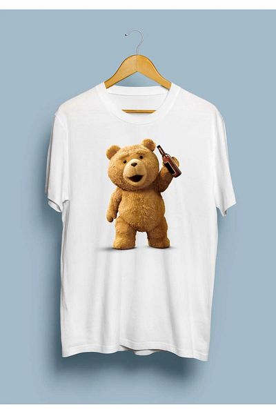 Pisa Art Μπλουζάκι με στάμπα Bear Teddy Design