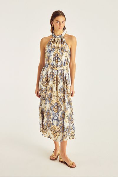 Naramaxx Belted Midi Dress