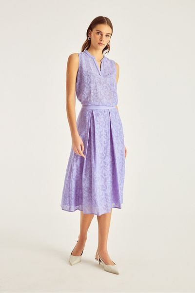 Naramaxx Pleated Midi Length Skirt