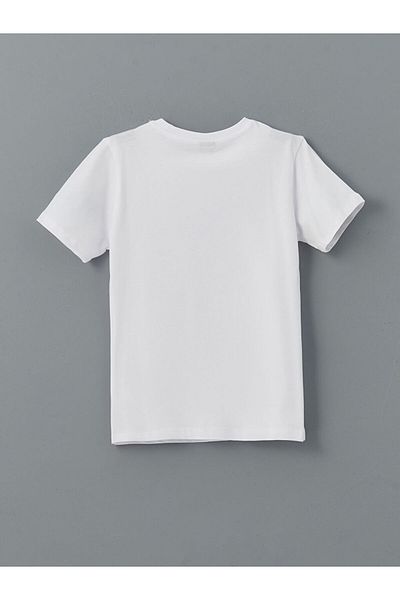 LC Waikiki New Season Crew Neck Boy's T-Shirt - S5H608Z4