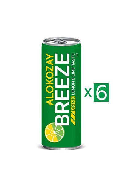 Alokozay Breeze Regular 250ml X Pack of 6