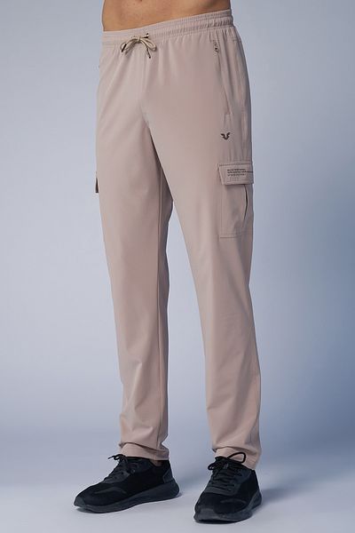 bilcee Men's Beige Training Thin Summer Men's Sweatpants 4139