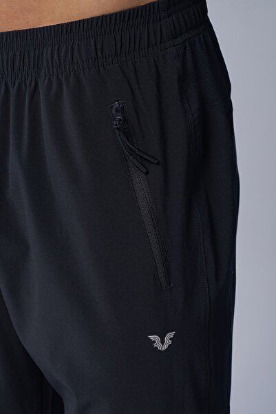 bilcee Men's Dark Navy Blue Training Slim Summer Men's Sweatpants 4137