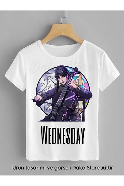 Pisa Art Tricou cu imprimeu special Wednesday
