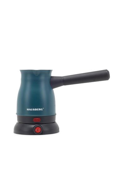 Hausberg Ηλεκτρικός βραστήρας καφέ HB-3815VR, Ισχύς 800W, Χωρητικότητα 500 ml, Inox-Πράσινο