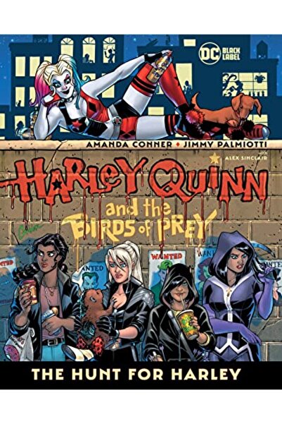 Penguin Random House هارلي كوين والطيور الجارحة مطاردة هارلي