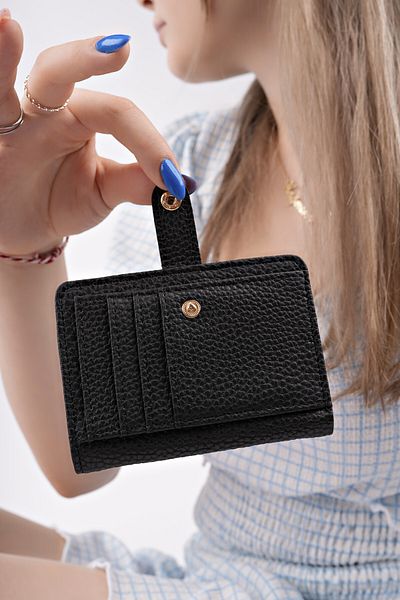 MUGGO Arya Zippered Card Holder Women's Wallet with Coin and Paper Money Compartment