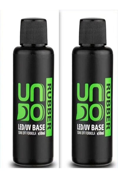 Anıl Gel Polish Uno Rubber Base Coat-50 Ml Base Coat- 2' Lİ SET