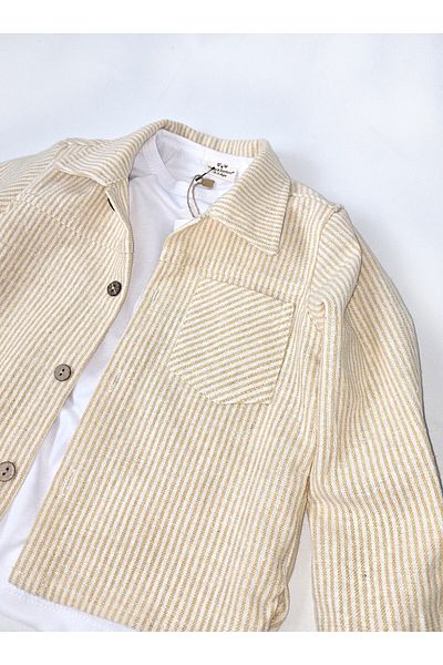 Coco & Bamboo Striped Boy's Shirt