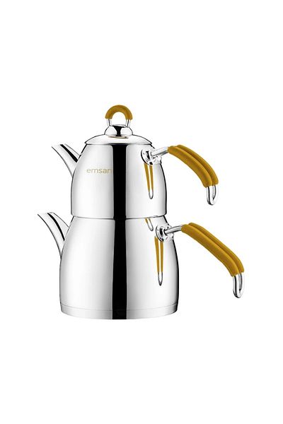 Emsan Mina Maxi Size Teapot Set Yellow
