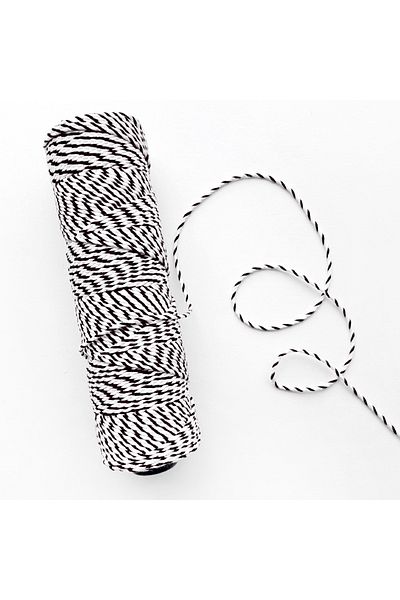 Bimotif Package Lanyard, Black-white 100 Meters