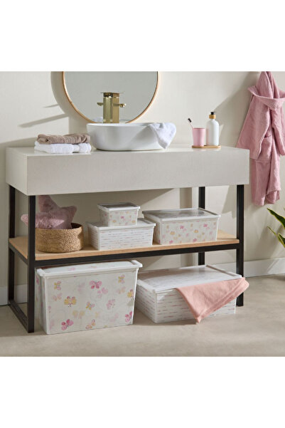 Home Box Meadows Trend Printed Box - 52.5x37x31 cm