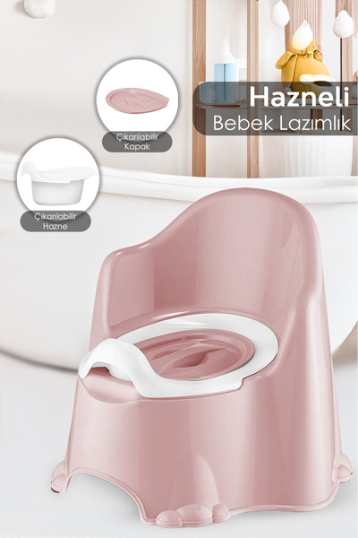 Meleni Baby Taşınabilir Hazneli Lazımlık - Bebek Çocuk Tuvalet Eğitimi Lazıml...