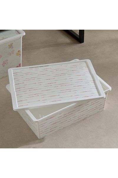 Home Box Meadows Trend Printed Box - 52.5x37x17.5 cm