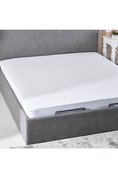 Home Box Ballina Solid Cotton Super King Fitted Sheet - 200x200+33 cm