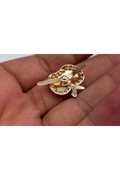 angel çanta aksesuar Accesoriu Geanta Angel Culoare Lumina 1,5 Cm Model Mere Ornament Placuta