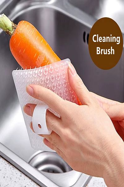 Tor Store Multi-Purpose Vegetable and Fruit Cleaning Peeling Brush