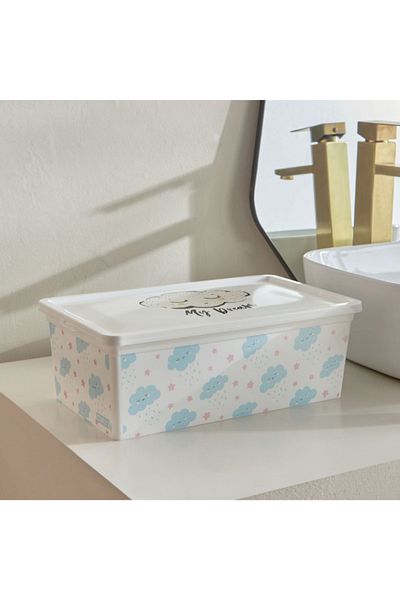 Home Box Adventurer Trend Printed Box - 33.5x19x11.5 cm