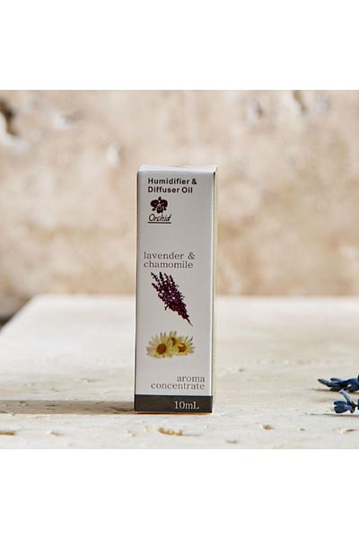 ORCHID Lavender and Chamomile Aroma Concentrate Humidifier and Diffuser Oil - 10 ml