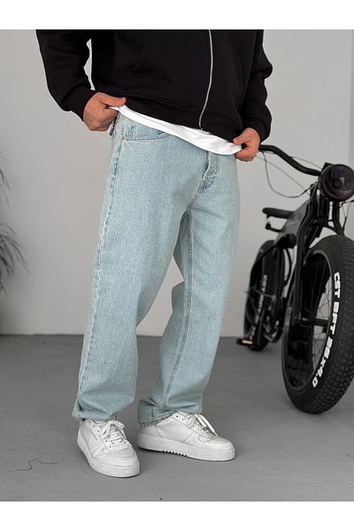 BYBASICMAN Ice Blue Basic Baggy Jean GJ-16613/16453