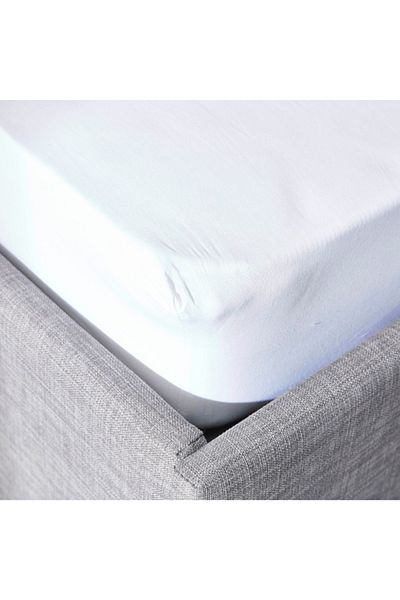 Home Box Ballina Solid Cotton Super King Fitted Sheet - 200x200+33 cm