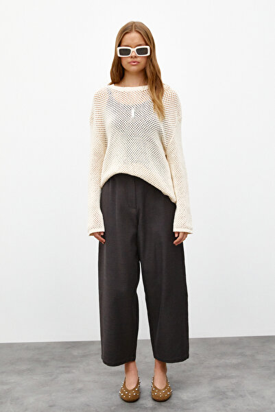 urban focus Mesh Knitted Knitwear Blouse