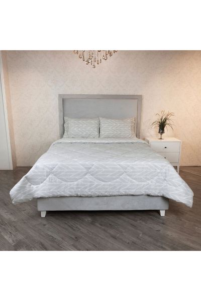 Home Box Malta Centrum 3-Piece Printed Cotton King Comforter Set - 220x240 cm