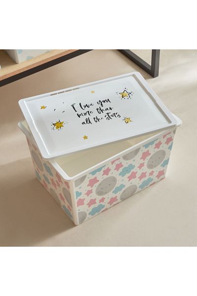 Home Box Adventurer Trend Printed Box - 52.5x37x31 cm