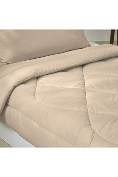 Home Box Ballina 2-Piece Solid Cotton Twin Comforter Set 160x220 cm