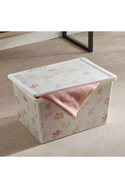 Home Box Meadows Trend Printed Box - 52.5x37x31 cm