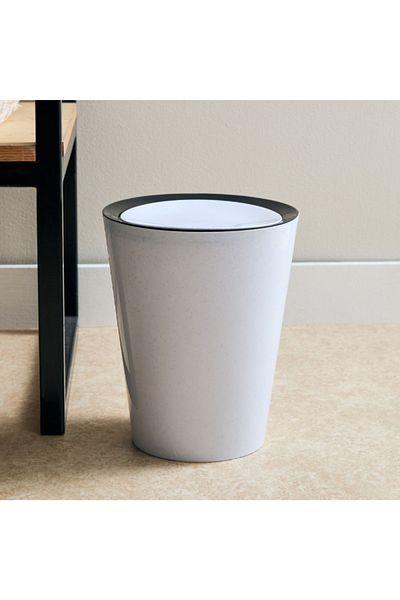 Home Box سلة مهملات ميداس بغطاء متأرجح - 8.5 لتر