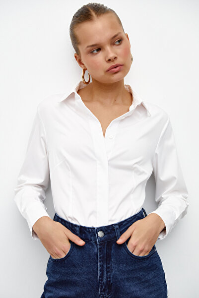 urban focus Basic Shirt with Hidden Placket