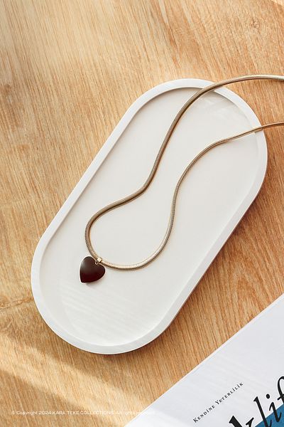 KARA TEKE COLLECTIONS Decorative, Jewelry and Functional Organizer Oval Concrete Base, Gift (Beige - Off White)
