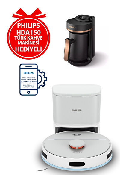 Philips Robot Süpürge 2000 Serisi Islak/Kuru Bxa0015 Philips Kahve Makinesi Hediyeli